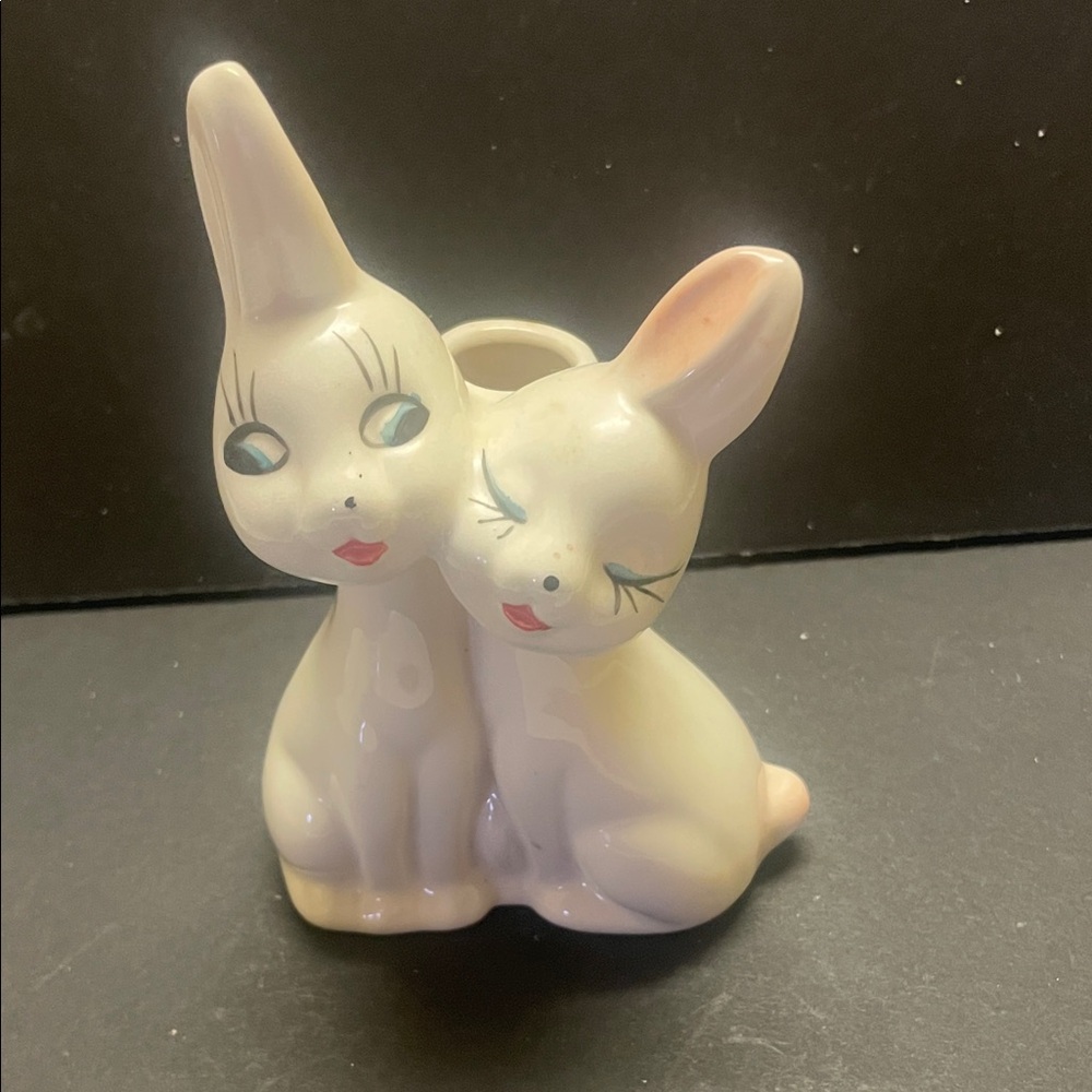 Charming Ceramic Bunny Figurine